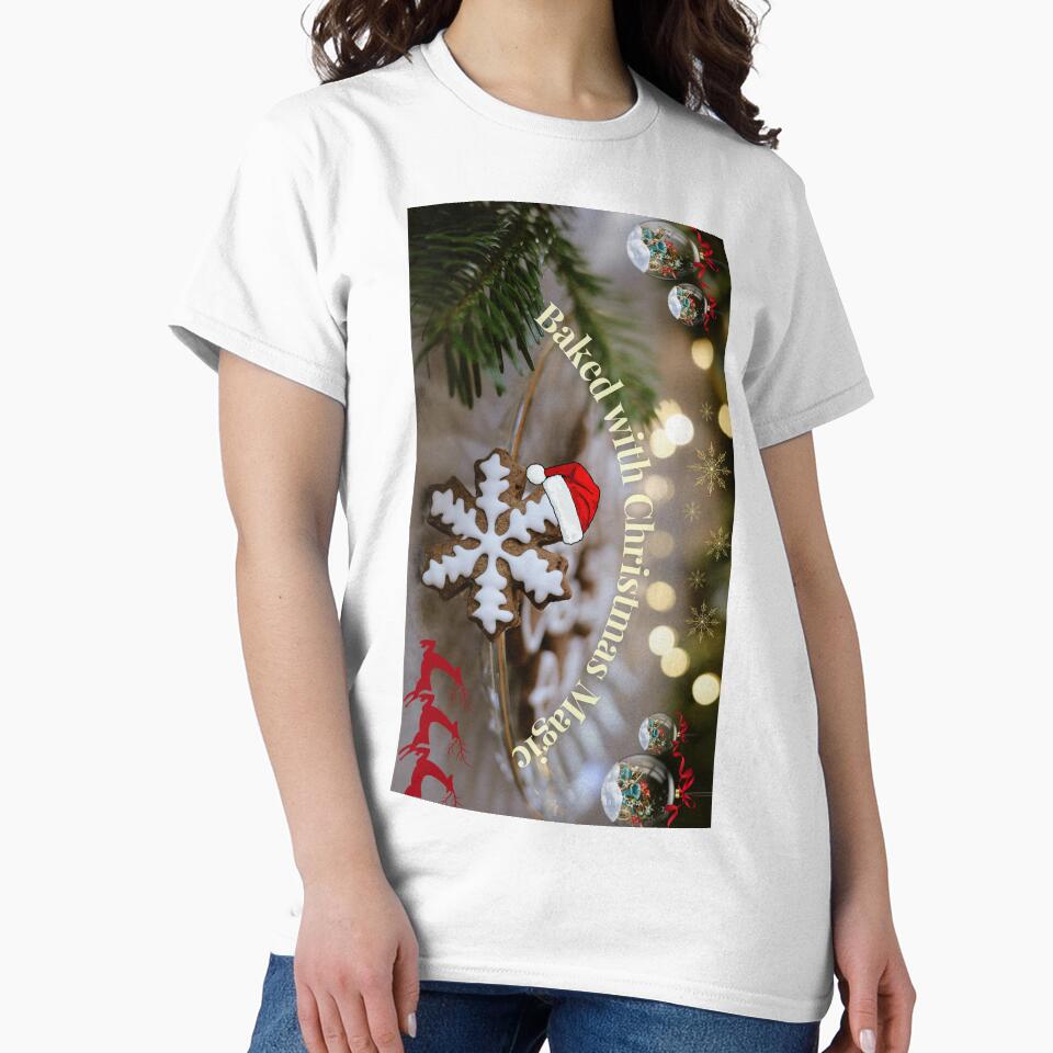 Christmas Cookie Snowflake – Holiday Baking Art by Art Empire 33 | Funny Pet Art & Gift Designs for Stickers and Wall Art