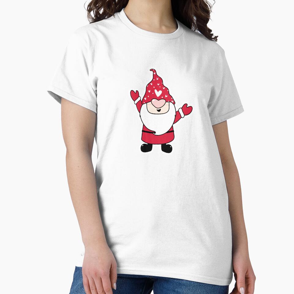 Christmas Gnome Santa Claus Retro Design by ivaostrogonac