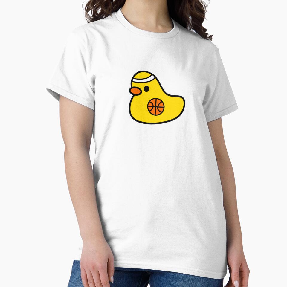 Slam Dunk Basketball Rubber Duck by Wear_Houze