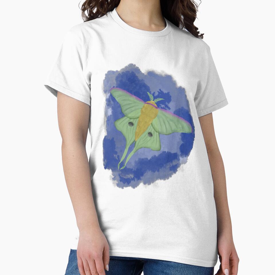 Lunar Moth by UptownMuttCreations