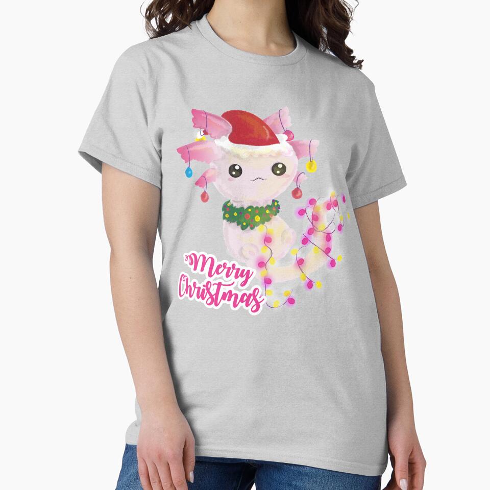 merry christmas axolotl santa by Gossip Rag