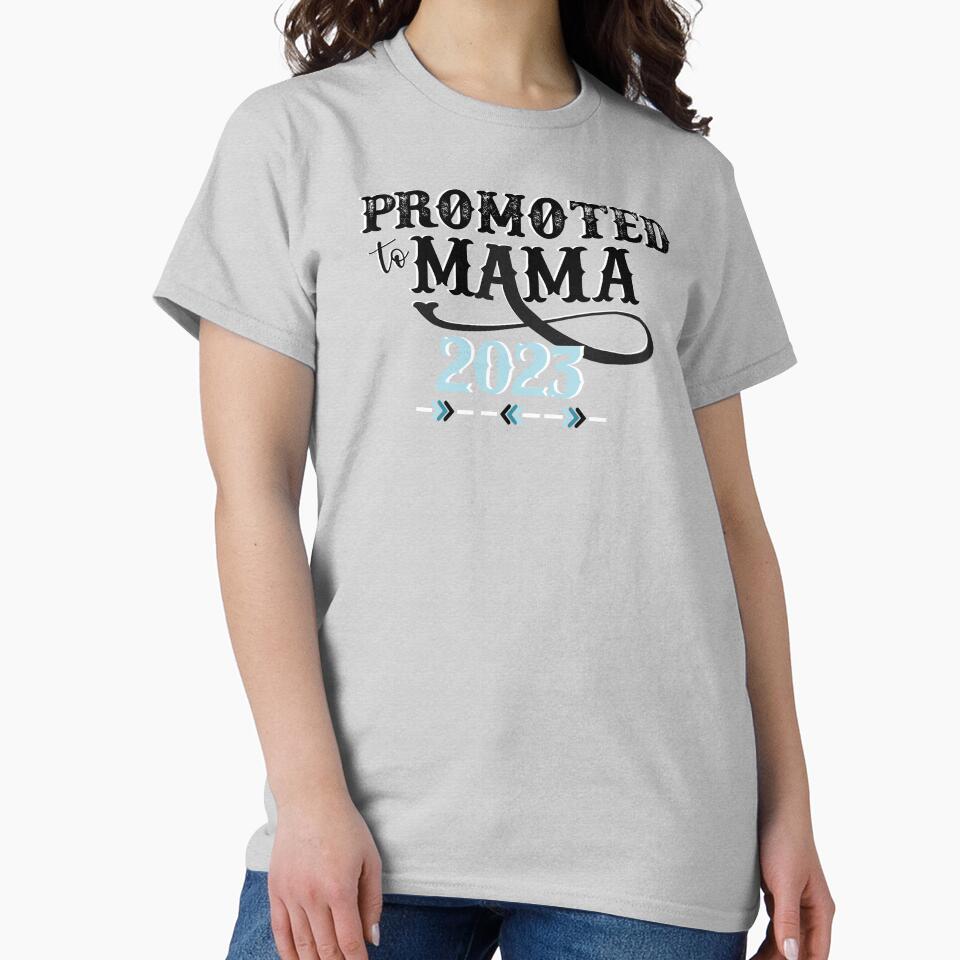 Promoted To Mama 2023 Boy - Western Style by handsoftime2020
