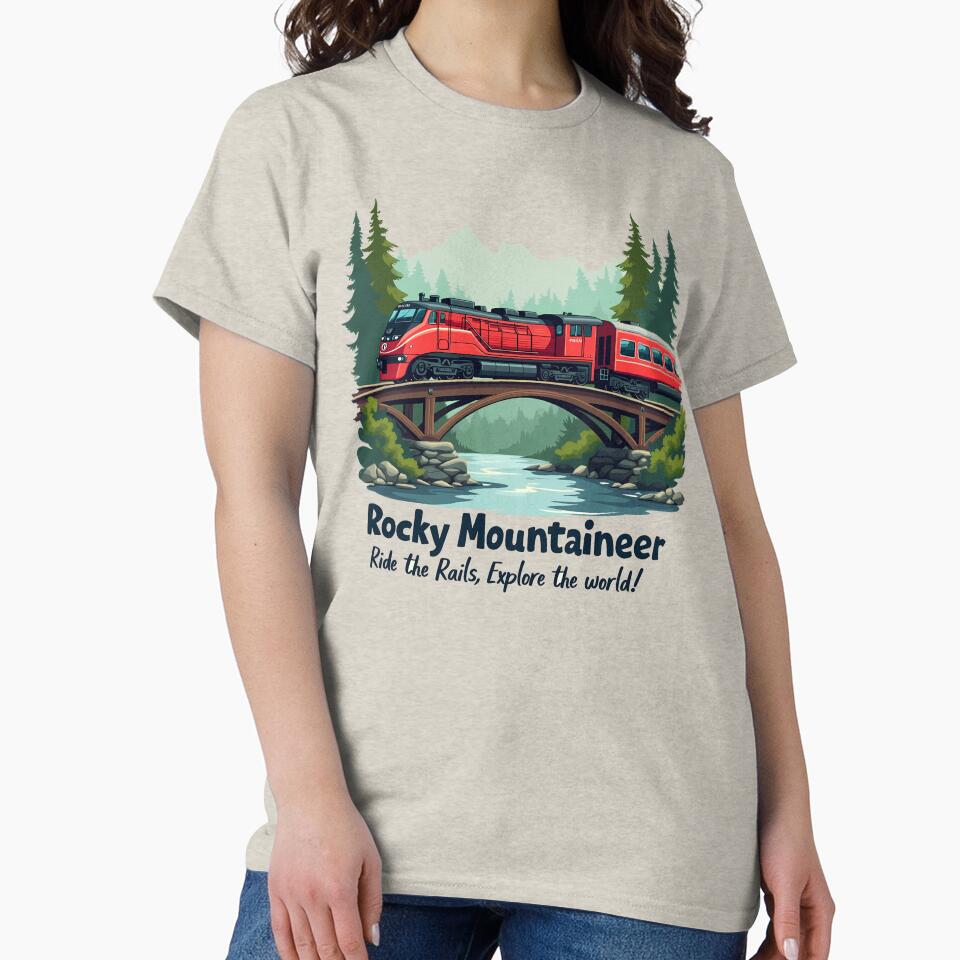 Rocky Mountaineer Gift for Adventurers by BNCH44 Unisex