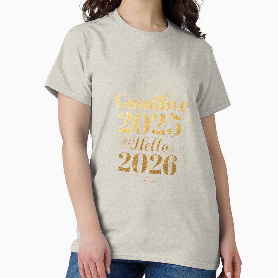 Goodbye-2025-Hello-2026 minimalist typography by w66aboo