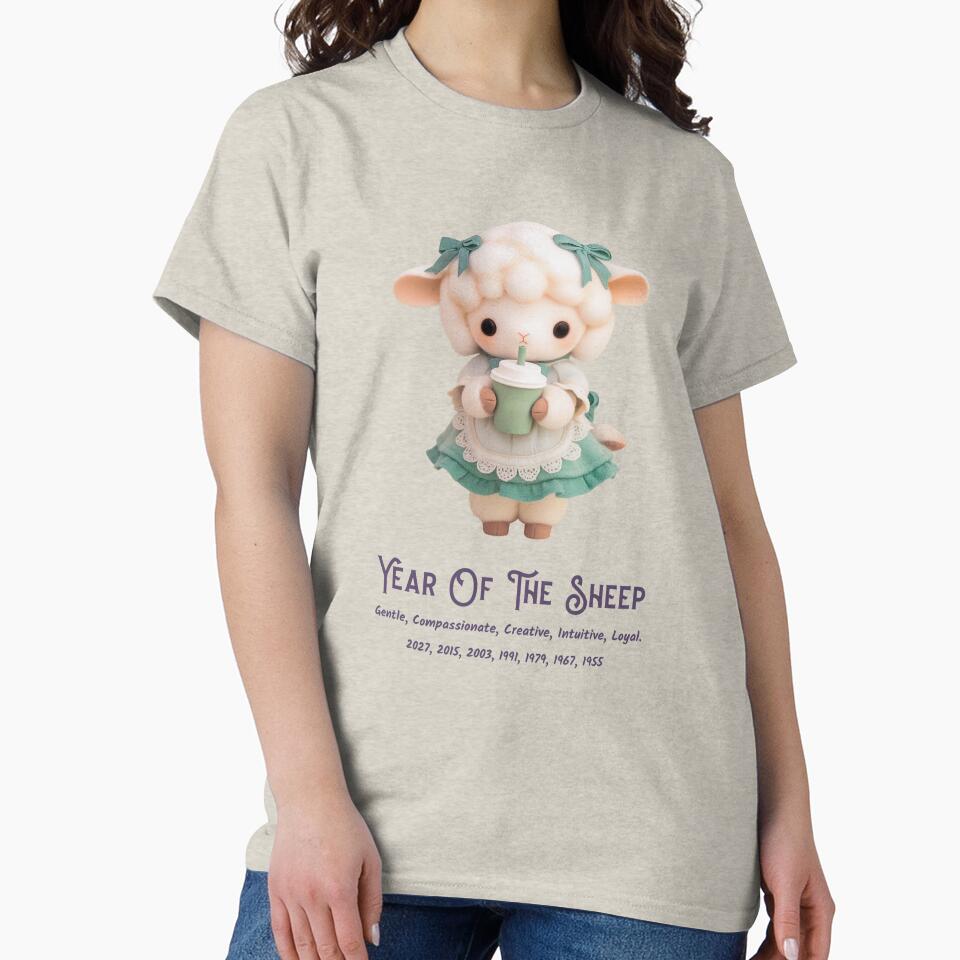 Year Of The Sheep Chinese Zodiac 羊年 Chinese New Year 2027 by GraTEEtude