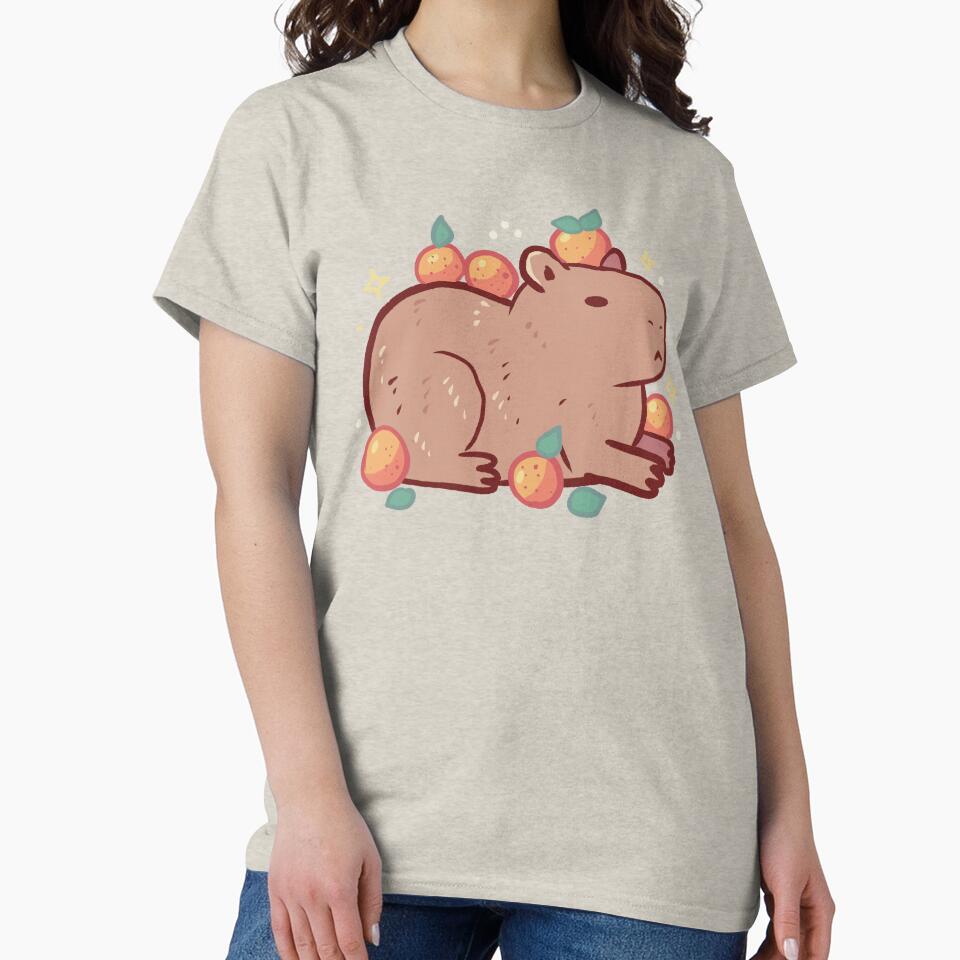Capybara oranges by Artofmayara