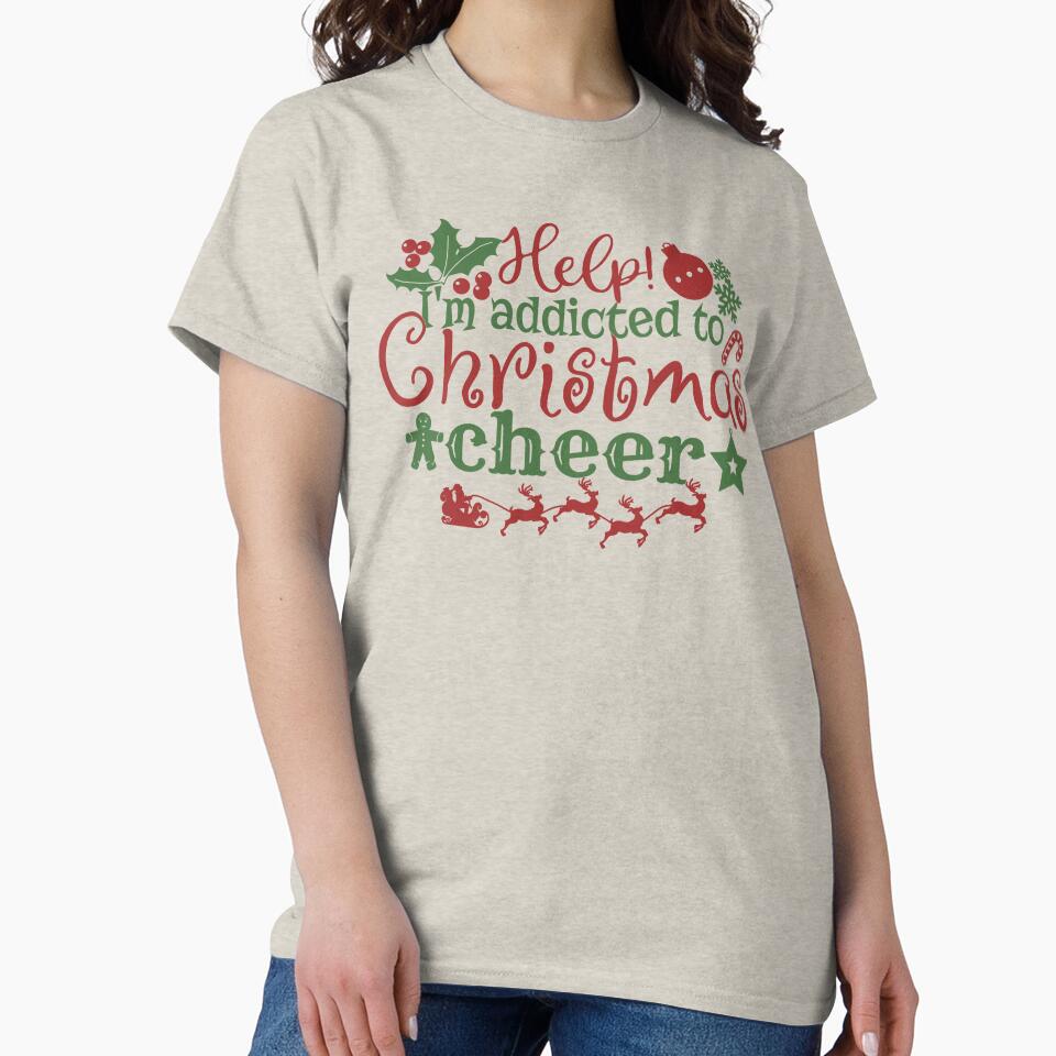 Colorful Help! I'm Addicted To Christmas Cheer by TrulyEpoque