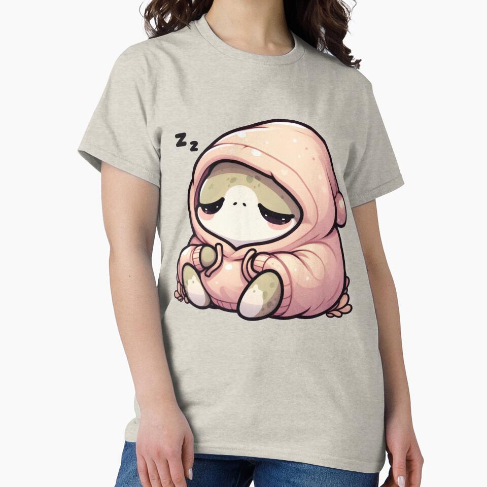 Sleepy Frog in Cozy Pink Hood Cute Kawaii Frog Pajamas by Safe Haven Pets