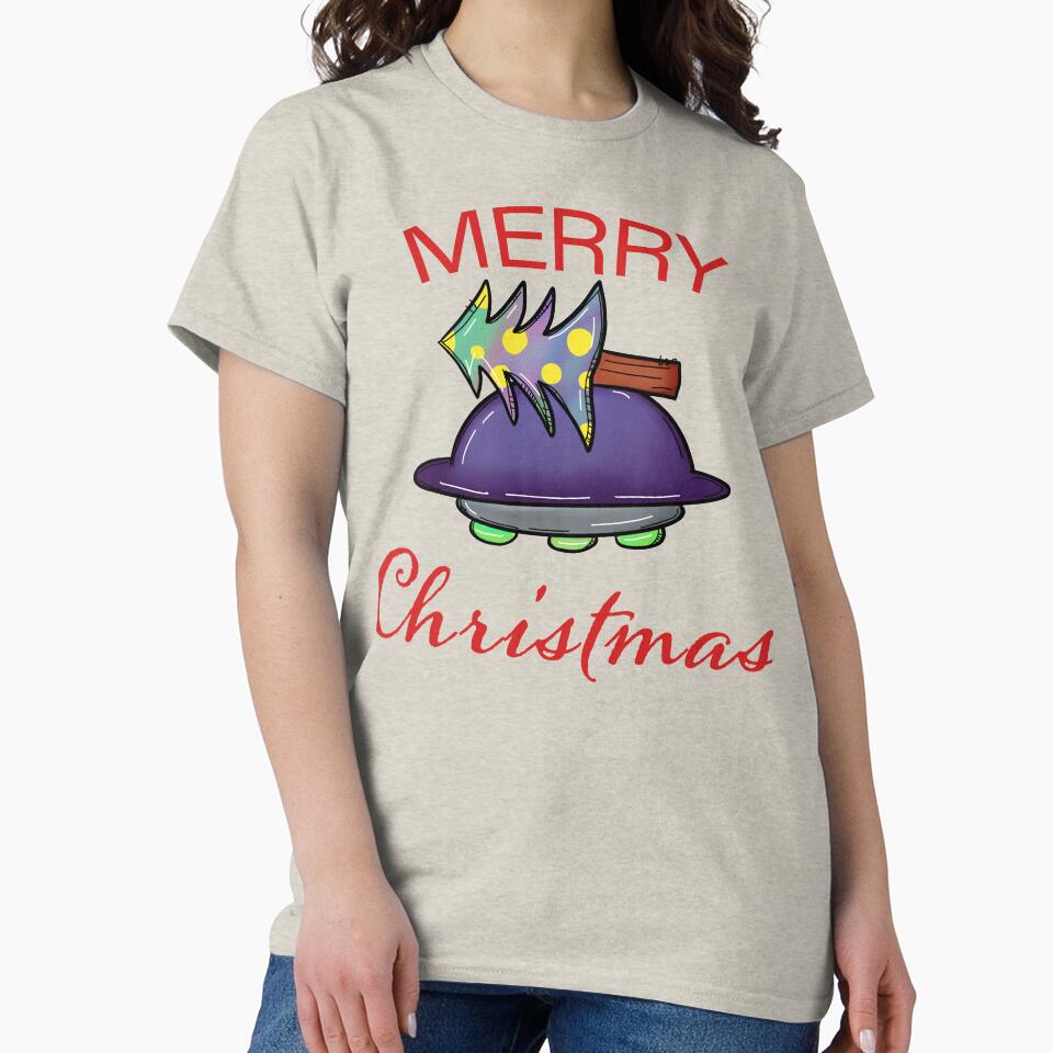 ufo christmas tree by JavierShih