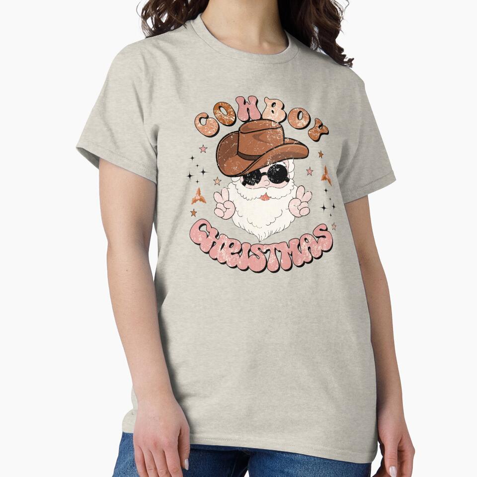 Cowboy Santa Retro Colors by handsoftime2020