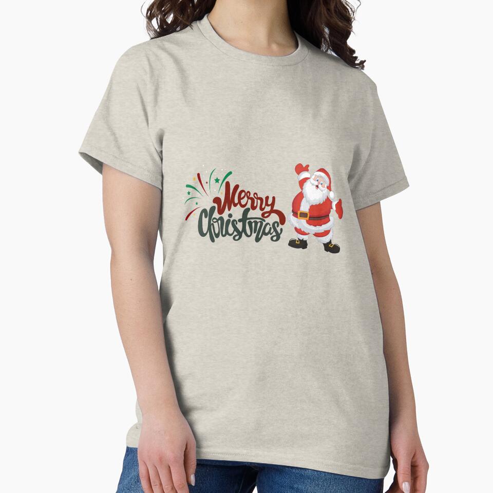 Santa Claus Christmas Cheer Sparkles by Inkworksbyshery