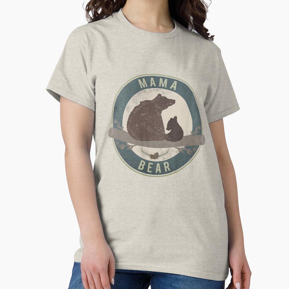 Mama Bear by TeesbyDD Unisex