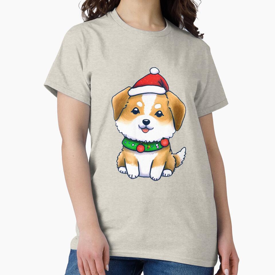 Cute Dog Christmas by Fashion For You