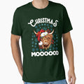 Christmas Highland Cow Farm Animal Lover Gift Idea by Myth-Creatures