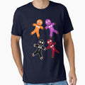 Gingerbread man cute funny dancing by Moltotal