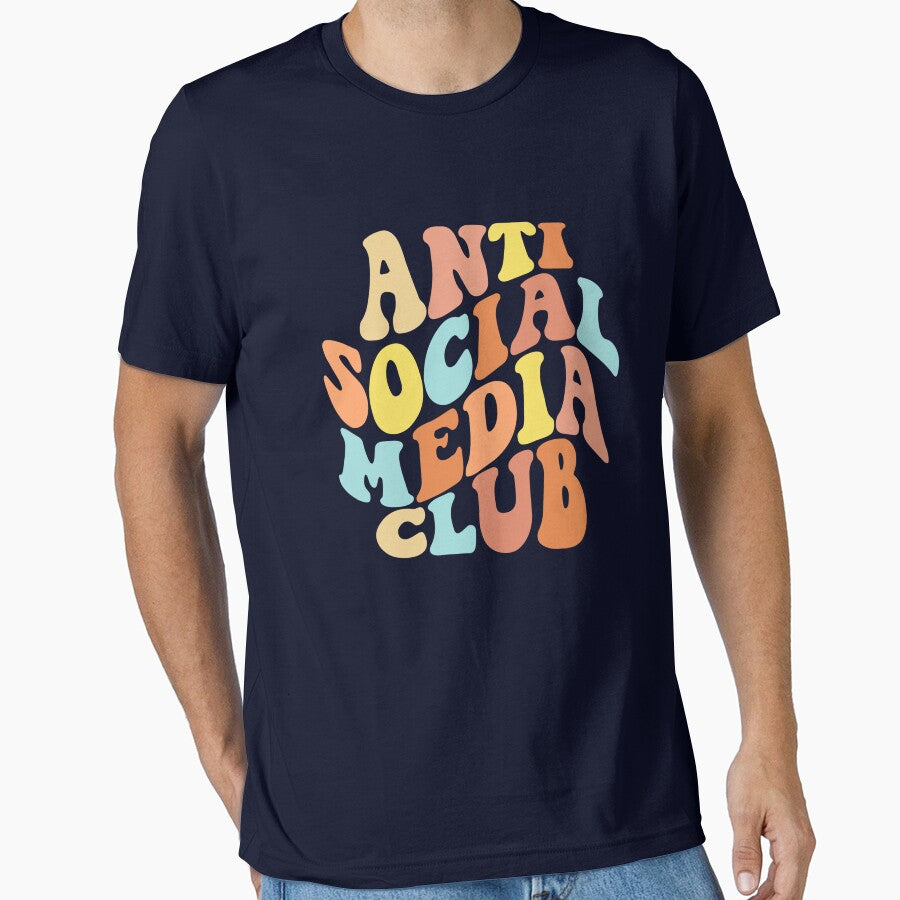 Anti Social Media Club Retro Anti Social Media Club Gear by DynamicDesign