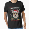 Corgi Lovers Ugly Xmas Sweater Merry Christmas T Shirt by thuthuatna