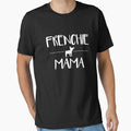 Frenchie Mama, Cute Dog Mom, Funny Women's Dog Lovers by DESIGNNOUR