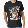 Merry Christmas Ornament Himalayan Cat by Maya Boone