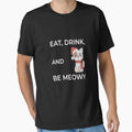 Woman Yelling At Cat Ugly Christmas Sweater Funny Memes Essential T-Shirt: Cute Family Gift idea for Mom, Dad & sublings by Best T-shirt design