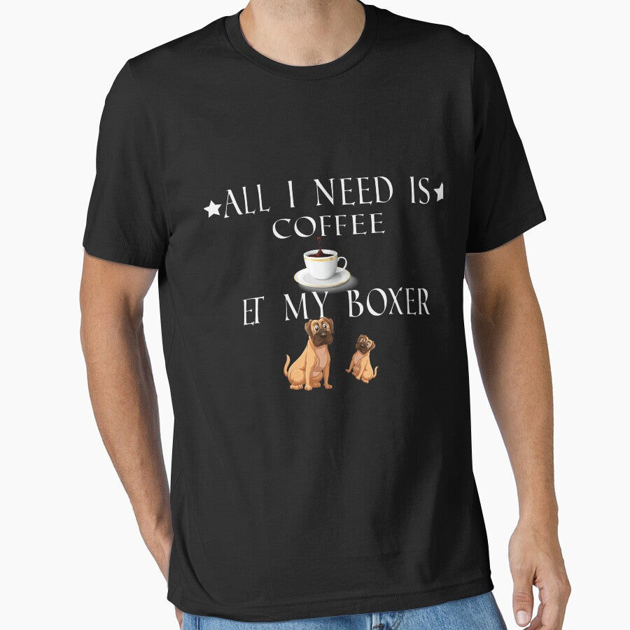 All i need is coffee and my boxer by smart Mahdi