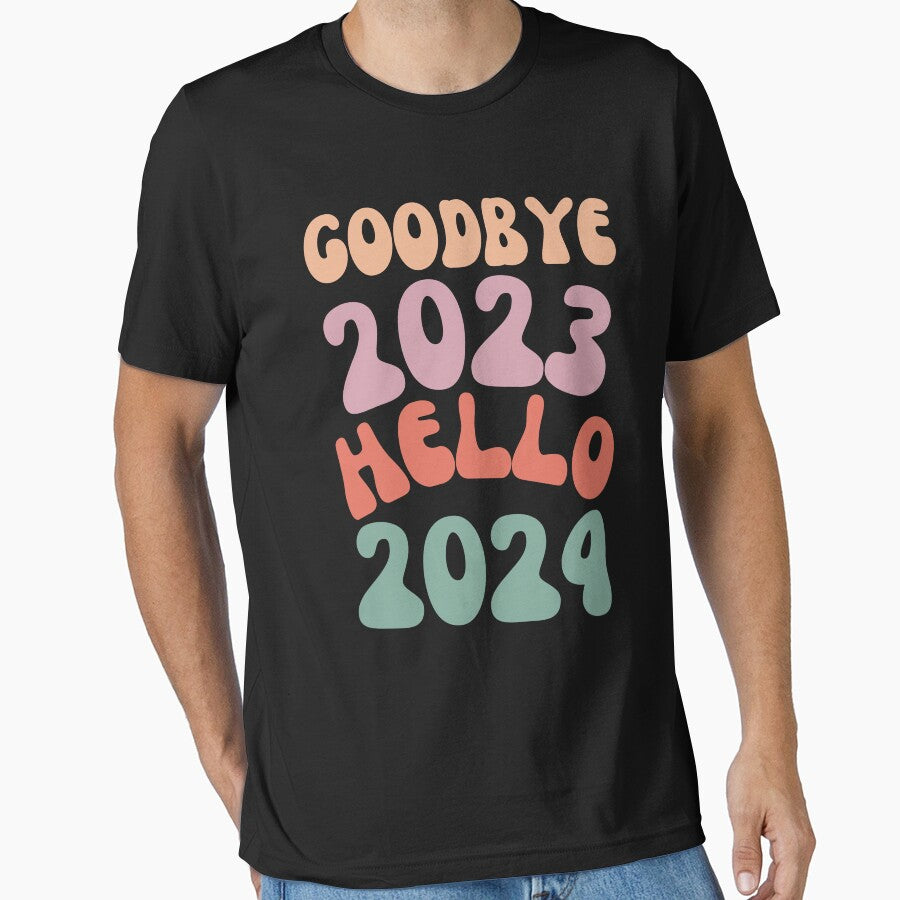 goodbye 2023 hello 2024 by first-shirt ⭐ ⭐ ⭐ ⭐ ⭐