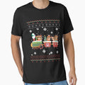 Reindeer Funny Christmas ugly sweater by JiraVibes