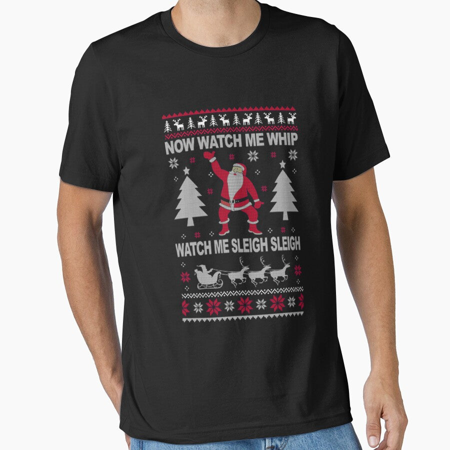Santa Ugly Christmas Shirt by merchmachine