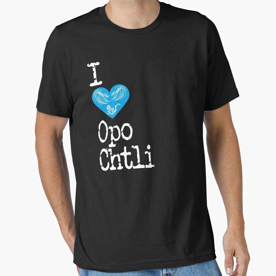 I Heart Opochtli | Love The Aztec God Of Fishing by Christopher Taylor