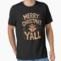 Merry Christmas Yall Gingerbread Cowboy Howdy Western Xmas by BakeryDozen