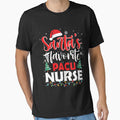Nurse Vintage Favorite Retro Santas Classic Christmas Merry by Olincristie