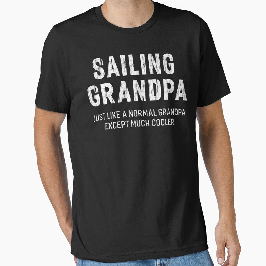 Sailing Grandpa Gifts For Grandpa Men by JWArtStudio