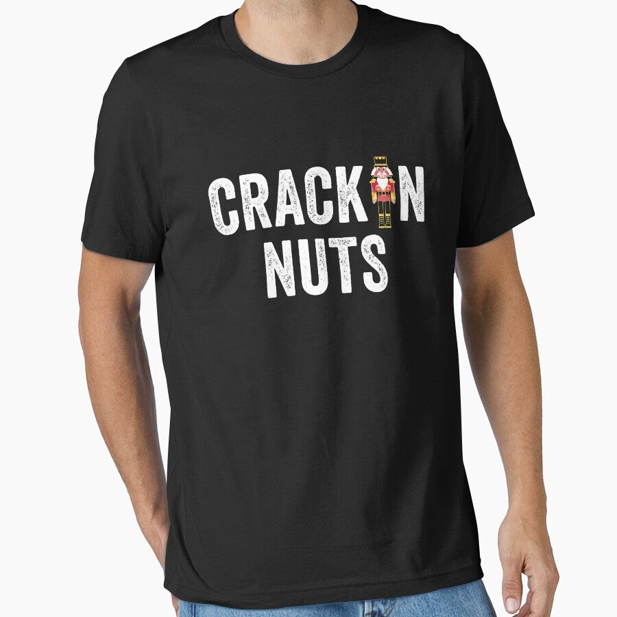 Crushin' Nuts Funny Adult Christmas Nutcracker Gear by DynamicDesign