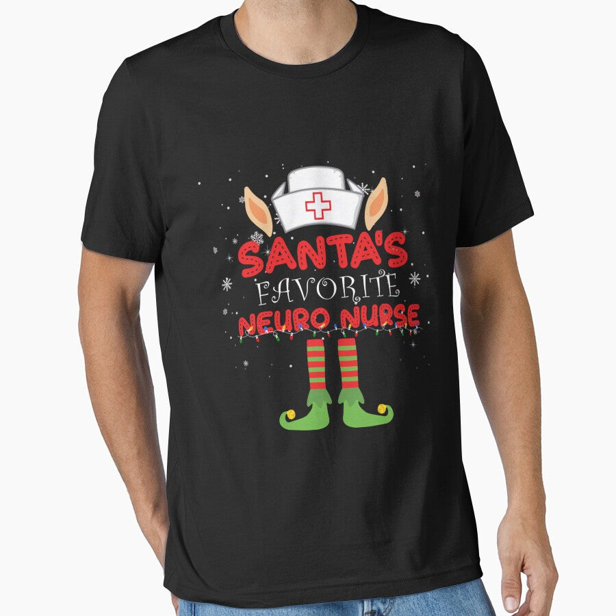 Nurse Santas Christmas Classic Merry Retro Vintage Favorite by Olincristie