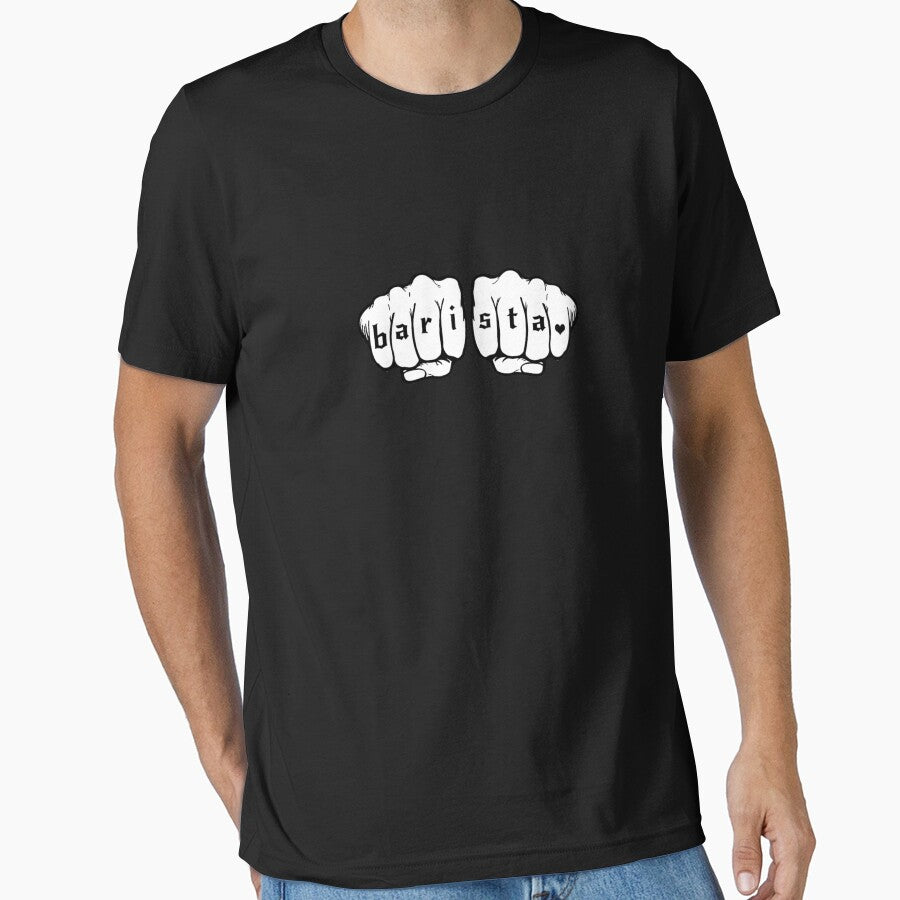 Barista fists Essential T-Shirt by ChristiHeinecke