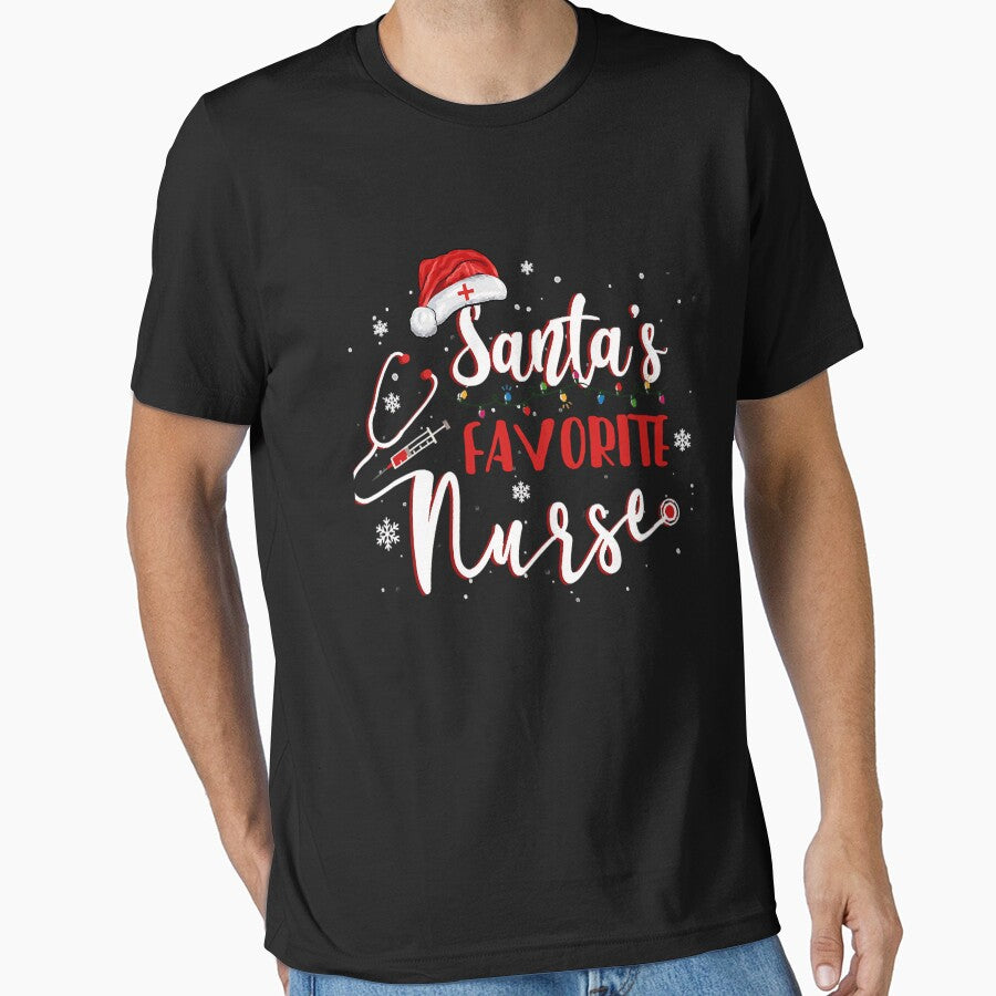 Vintage Classic Nurse Merry Santas Favorite Retro Christmas by Olincristie