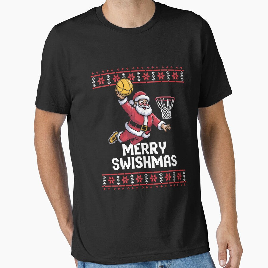 Basketball Christmas Xmas Cute by CookWorldLaughs