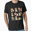 Funny Akita Dog Christmas Holiday Xmas Mom Dad by rafaeltto