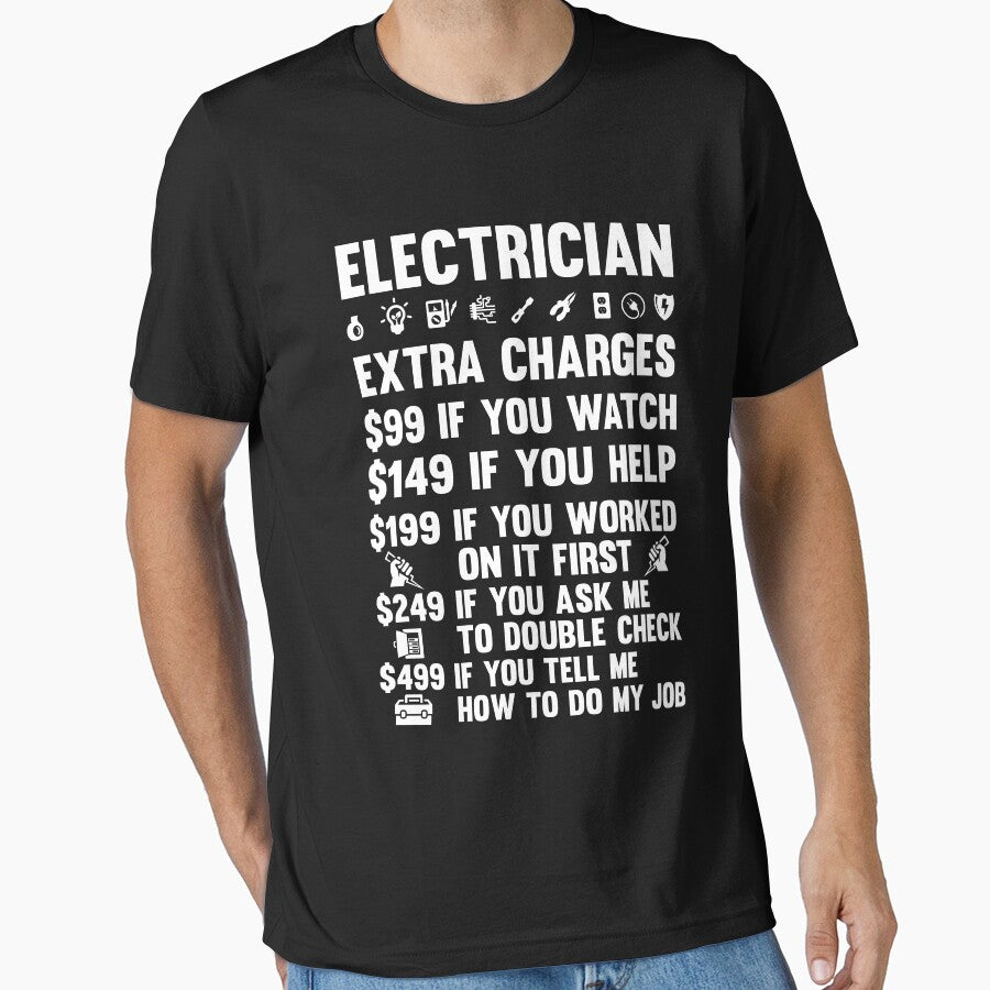 ELECTRICIAN EXTRA CHARGES / Electricity by Tee Hub