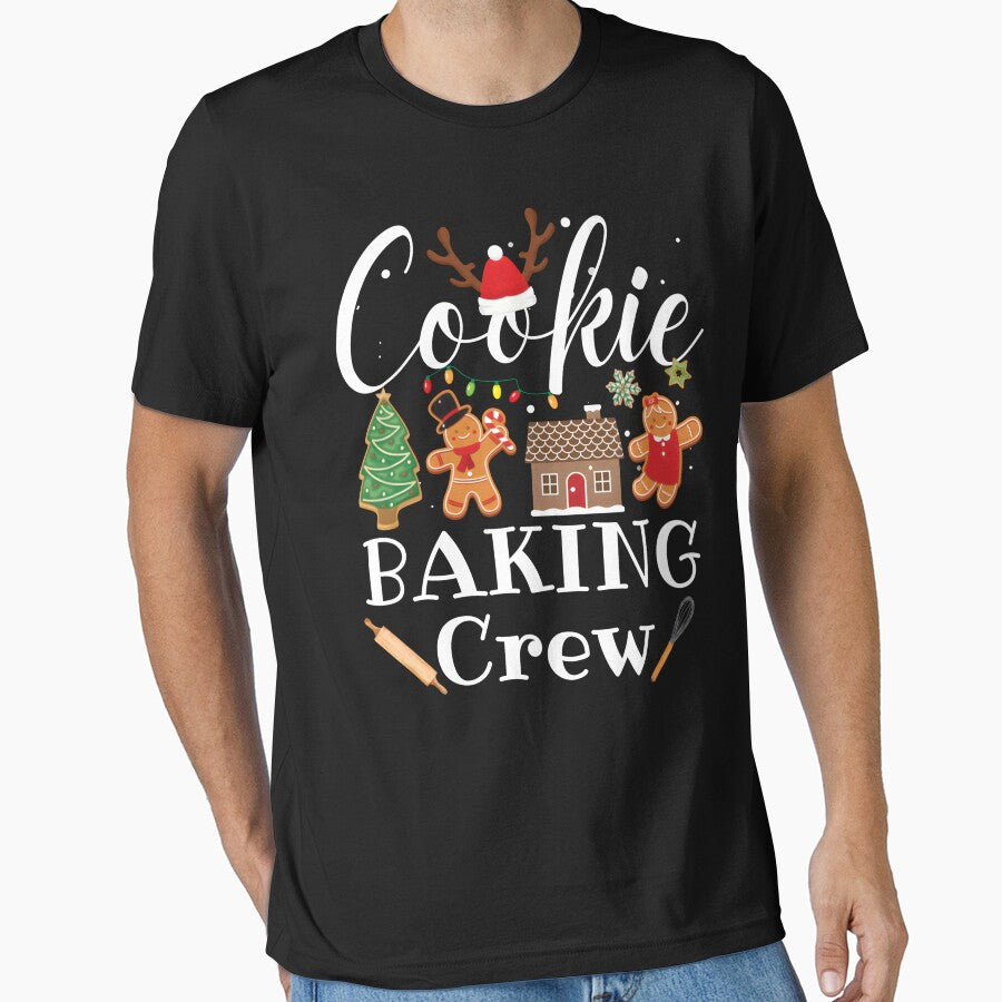 Christmas Cookie Baking Crew Family Baking Team Funny Cookie by GreggRoss