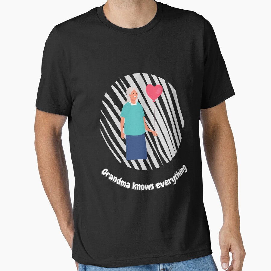 Copy of  Grandma knows everything. Black lines by Hab2