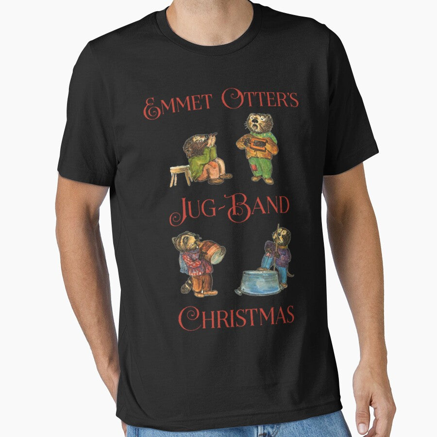 christmas jug band T- by paabald