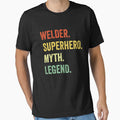 Welder Dad Shirt, Gift For Husband, Welder Gift, Husband Welder Myth Legend, Dad Gift For Husband, Welder Appreciation Gift by Dogs Geeky⭐⭐⭐⭐⭐