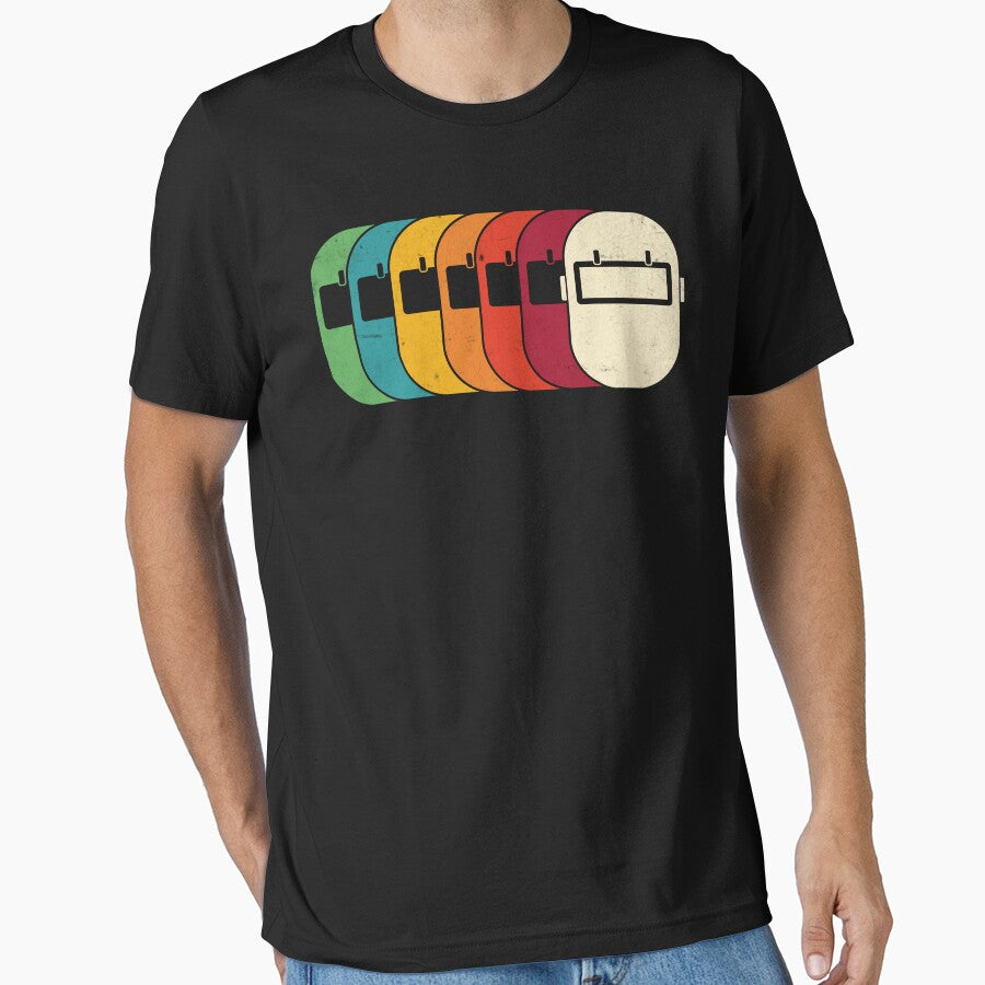 Cool Welder Helmet Tee by Tee Hub