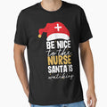 Watching Be Santa The Vintage Retro Nice Classic Nurse Christmas To Nurse is by FrankyTepper