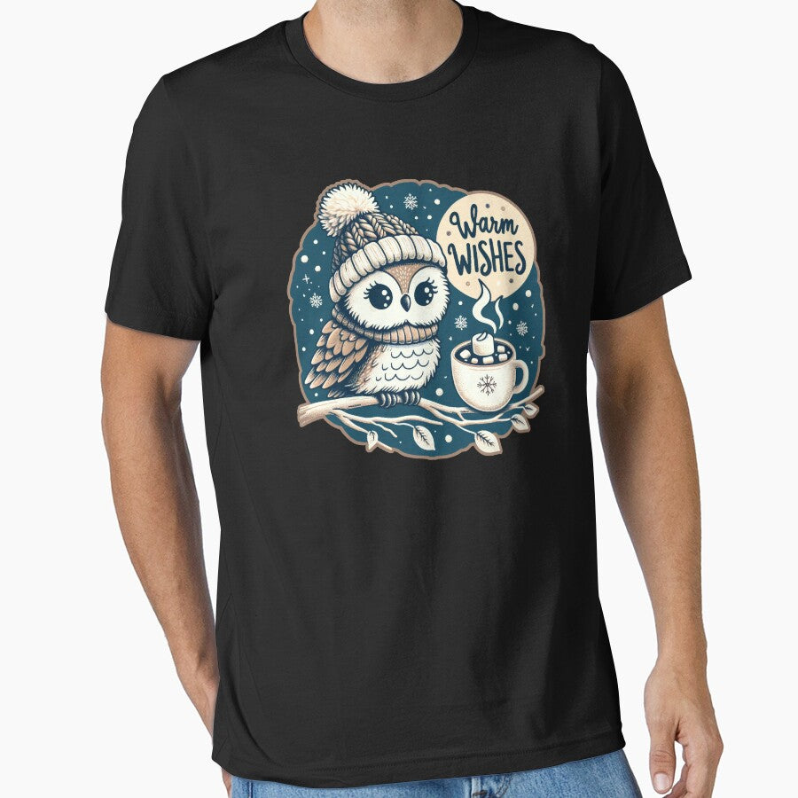 Owl's Snowy War Wishes by DeRosa3DDesigns
