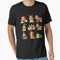 Funny Cocker Spaniel Dog Christmas Holiday Xmas Mom Dad by rafaeltto
