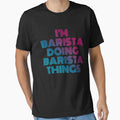 I'm Barista Doing Barista Things Retro Neon by SVPOD