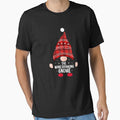 the wine drinking gnome Christmas Gnome Funny Family by MollinS7