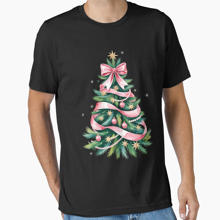 Coquette Bow Christmas Tree Xmas Holiday by blueyeeti